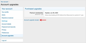 [fi4a.com] [AndyB] Account upgrade receipt