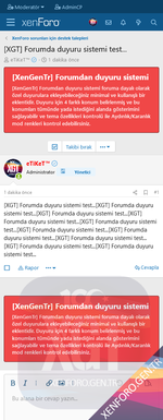 [fi4a.com] [XenGenTr] Forumdan duyuru sistemi/Announcement system from the forum